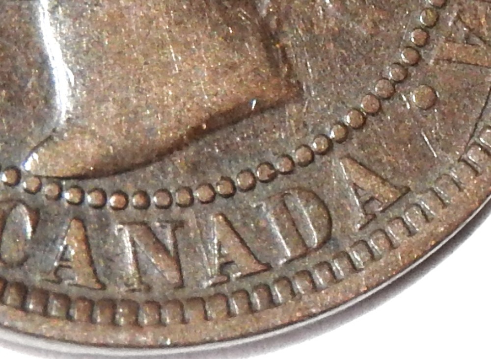 1900-H-Large-Cent,-Very-Cool-Obverse-Die-Crack